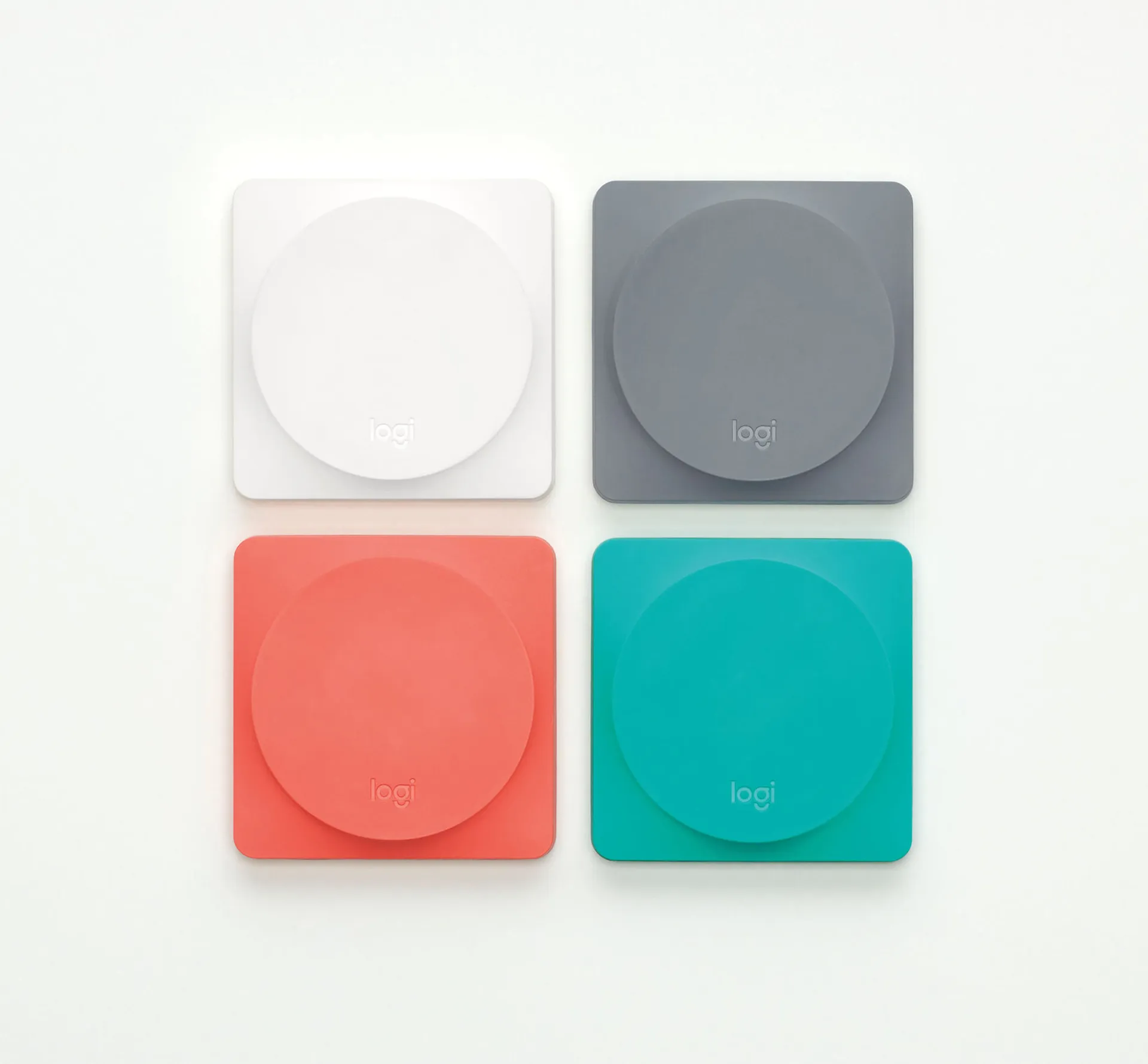 4 Logi Pop devices in different colourways featured by Rodd
