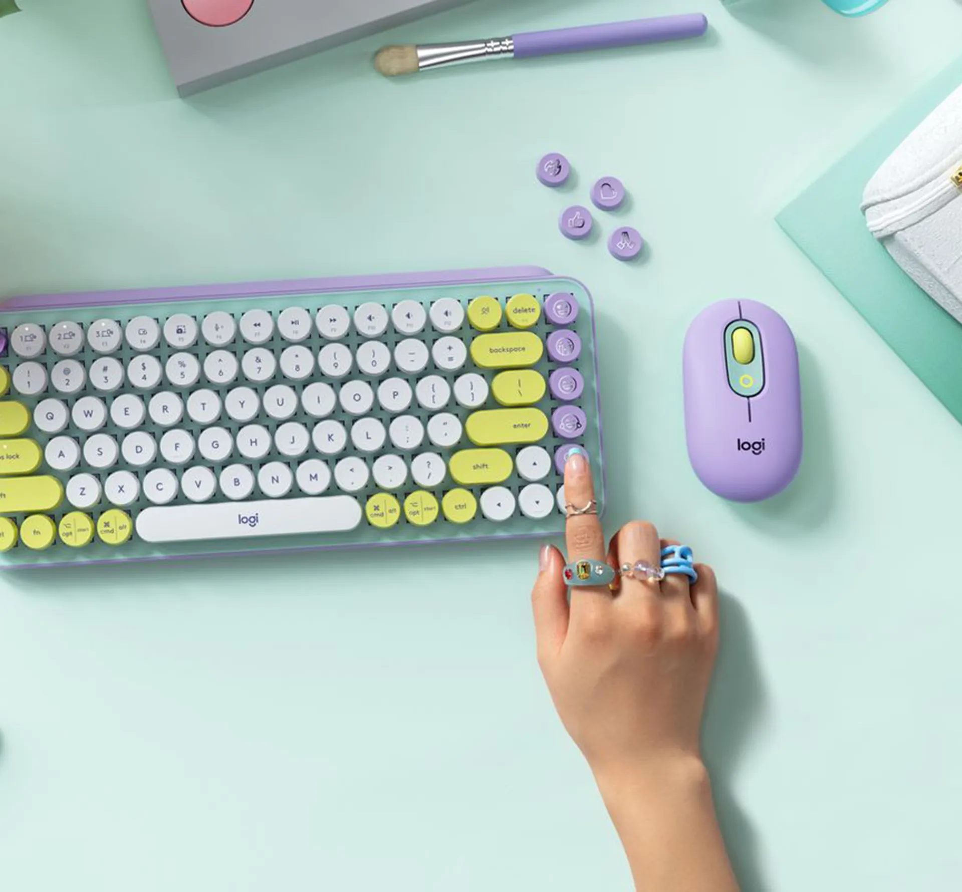 Logitech Pop keyboard and mouse featured by Rodd