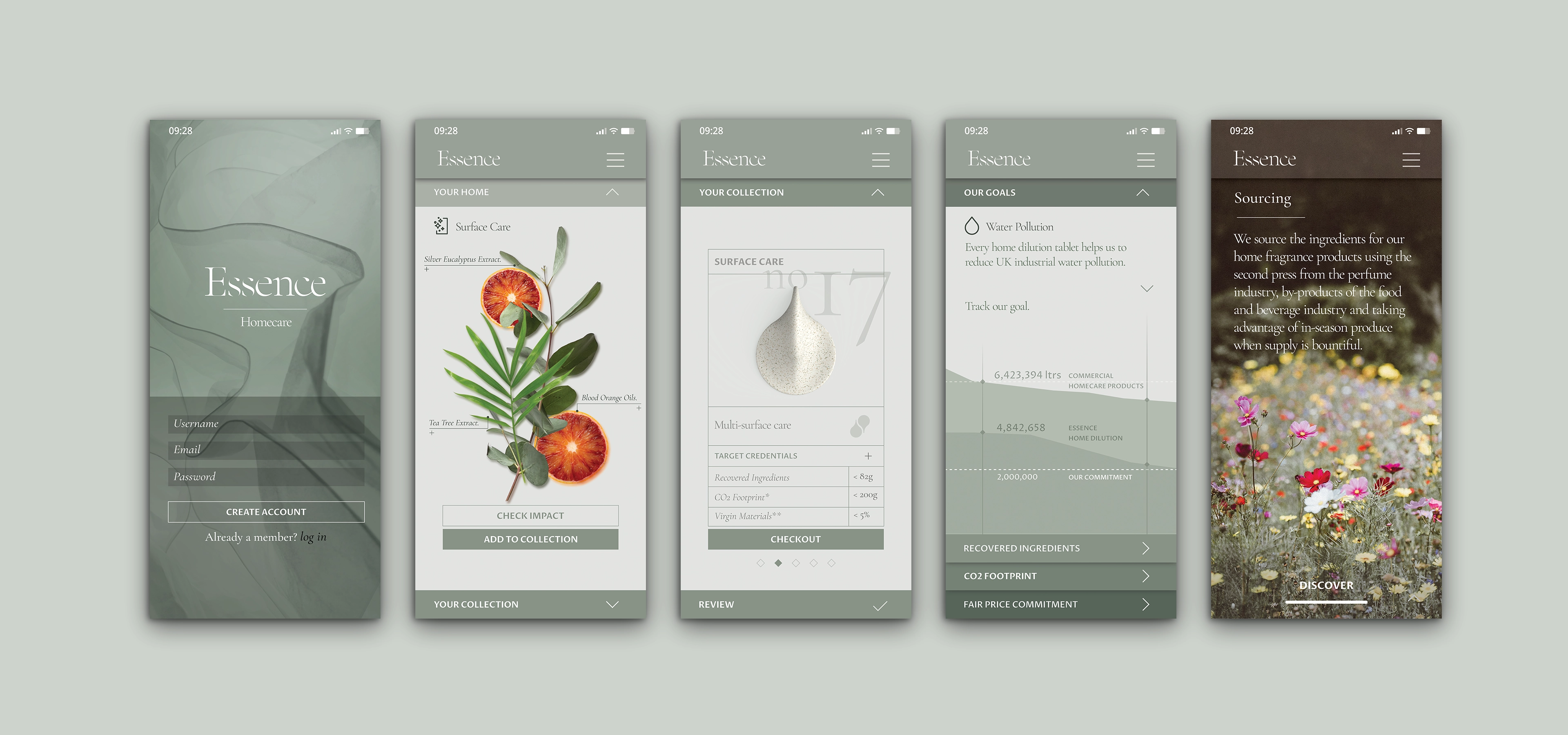 This image shows a user experience screen mockup on an iphone